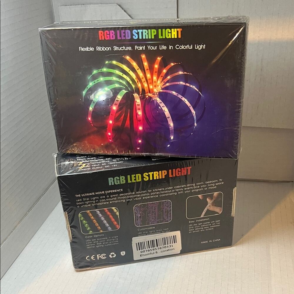 Colorful RGB LED Strip Lights for Parties. Light it up!